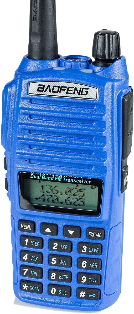 BaoFeng UV-82HP High Power Dual Band Radio: 136-174mhz (VHF) 400-520mhz (UHF) Two-Way Radio