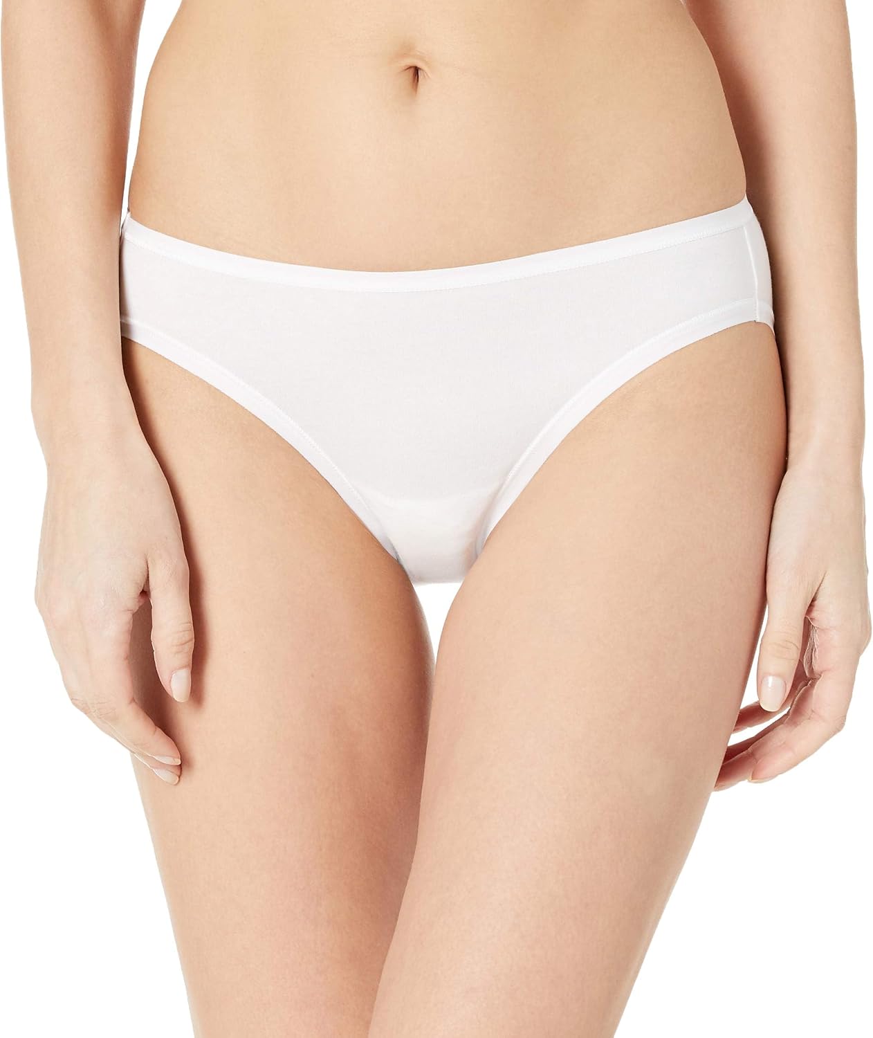 Amazon Essentials Women's Cotton Spandex Bikini Brief Underwear (Available in Plus Size)