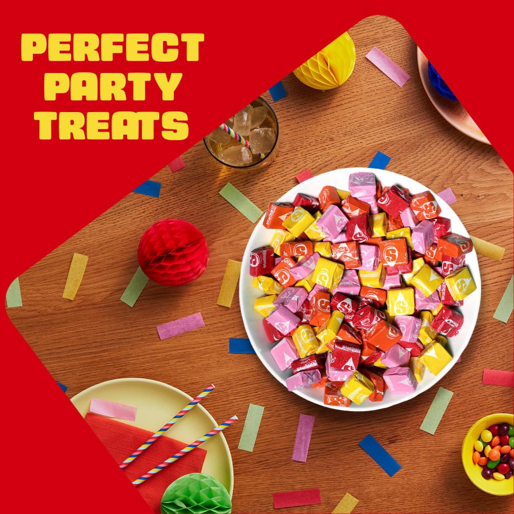 STARBURST Original Full Size Fruit Chews Chewy Candy Bulk 36 Packs, 2.07 oz | Soft fruit chews in full size packs, great for birthdays, desserts, road trips and pantry snacking, lunch box, bulk candy