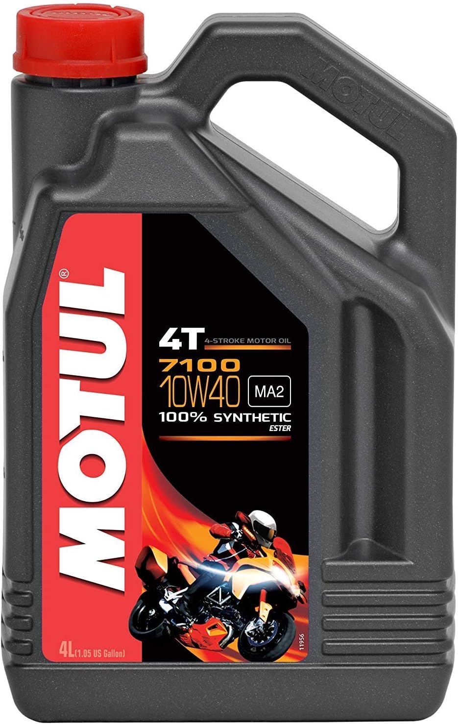 Motul 104092 Synthetic Engine Oil (4 Pack)