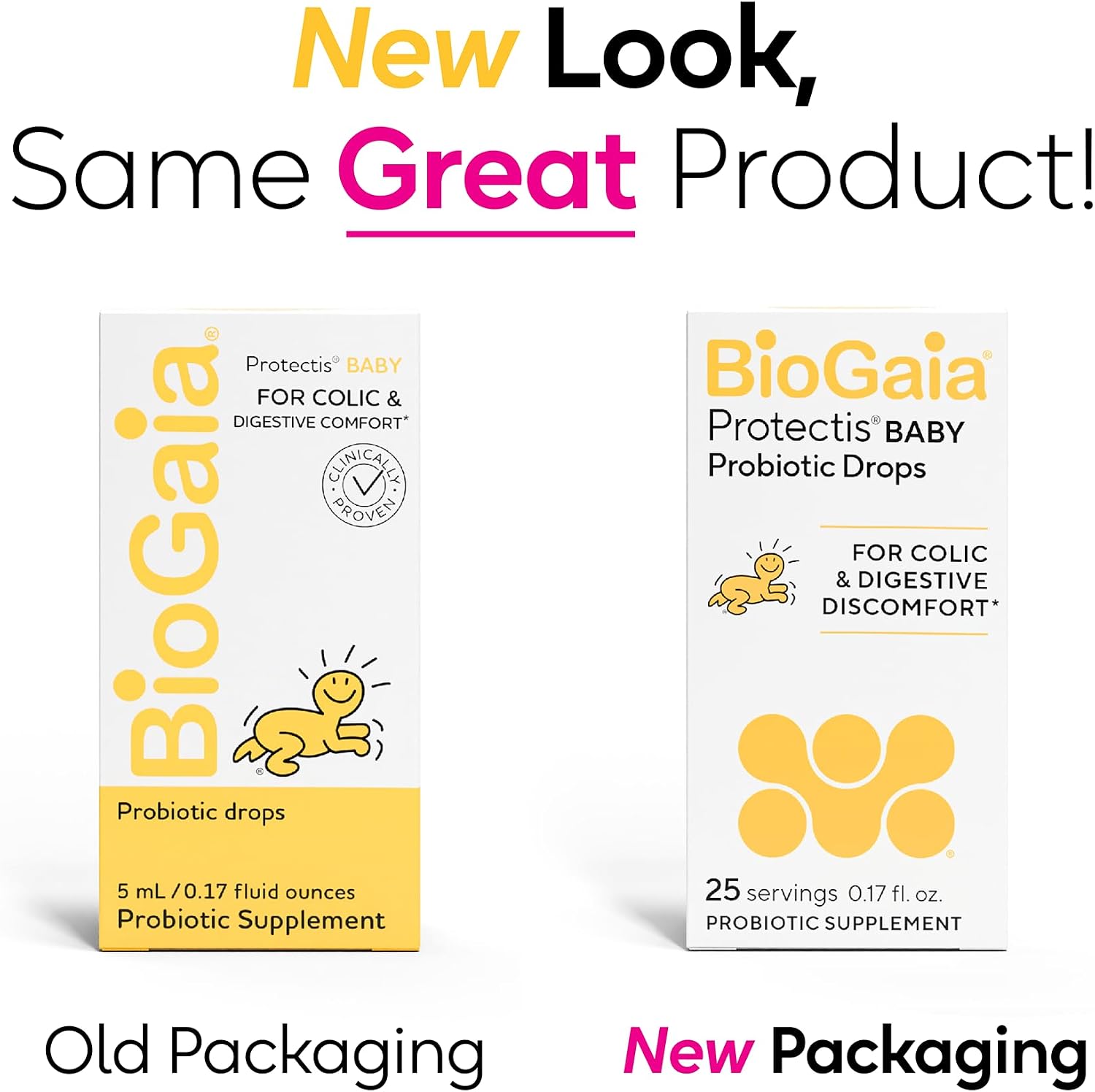 BioGaia Baby Probiotic Drops | Colic & Gas Relief | Safe for Newborns | Pediatrician-recommended | Ease Crying, Fussing, Colic, Gas