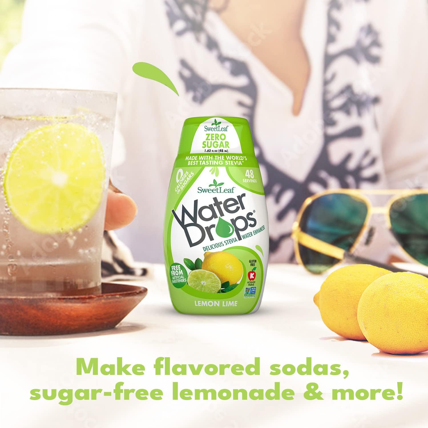 SweetLeaf Water Flavoring Drops, Variety Pack - 1.62 Fl Oz, Pack of 3 | Stevia Water Enhancer, Sugar Free, Zero Calorie Additive, Contains Monk Fruit Extract, Gluten Free, Keto Friendly