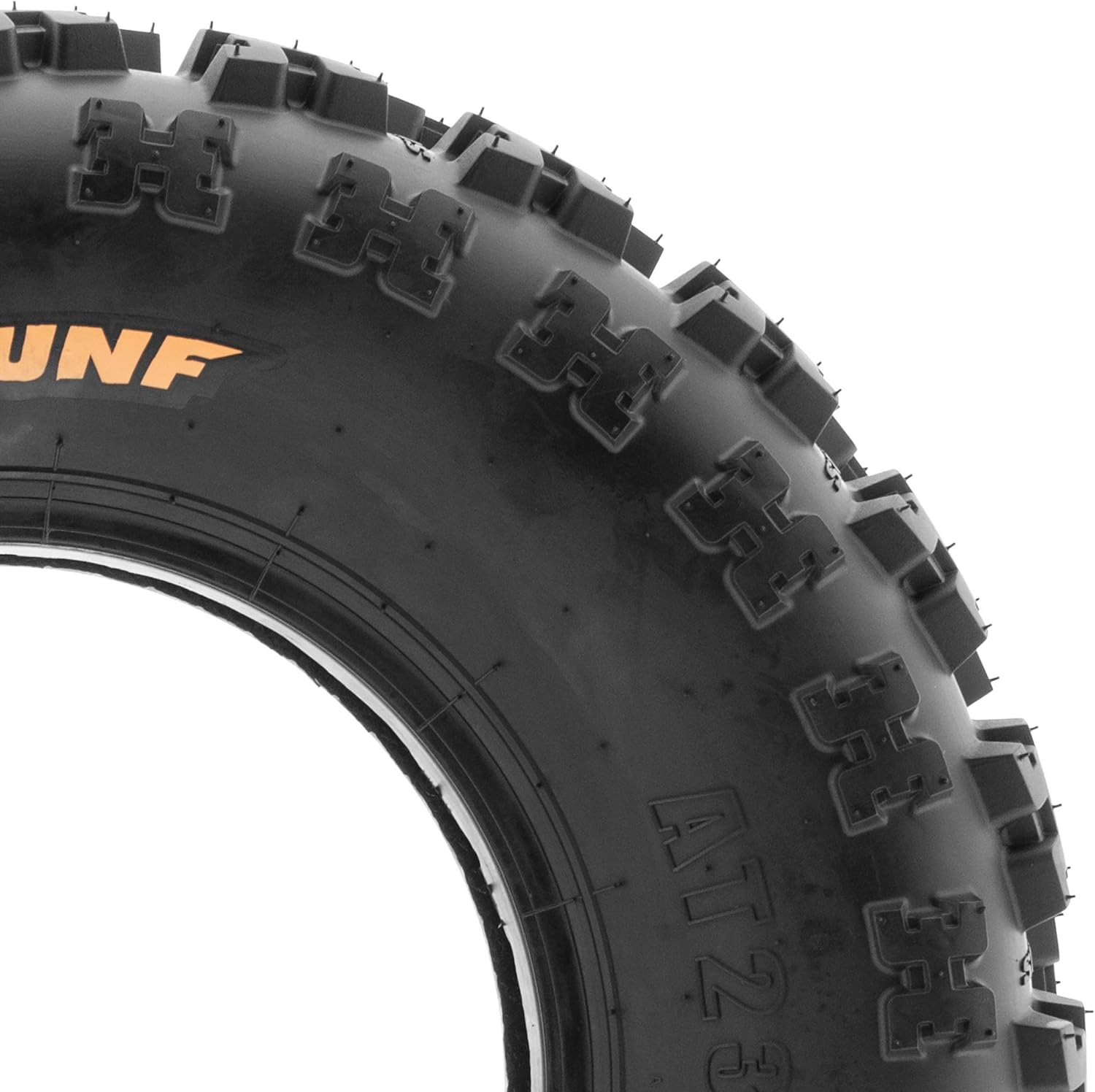 SunF XC ATV UTV Knobby Sport Tires 22x10-9,6 PR Tubeless A027, Set of 2