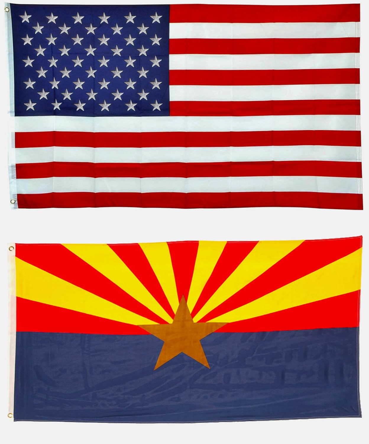 Shop72 American Flag 5x8 Ft, Allegiance to USA, American Flags for Outside, Our Allegiance To Freedom, This Garden Banner Made Heavy Duty to work outside as well, Bandera De Estados Unidos