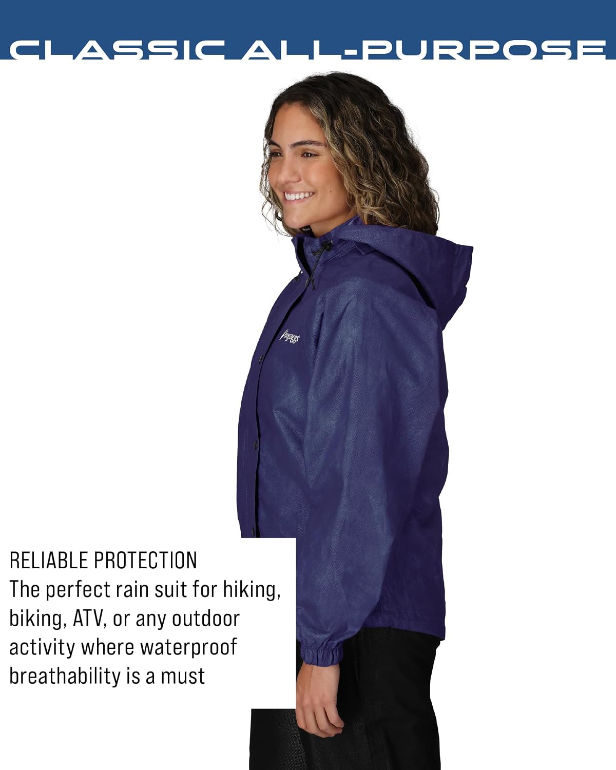 FROGG TOGGS Women's Classic All-Purpose Waterproof Breathable Rain Suit