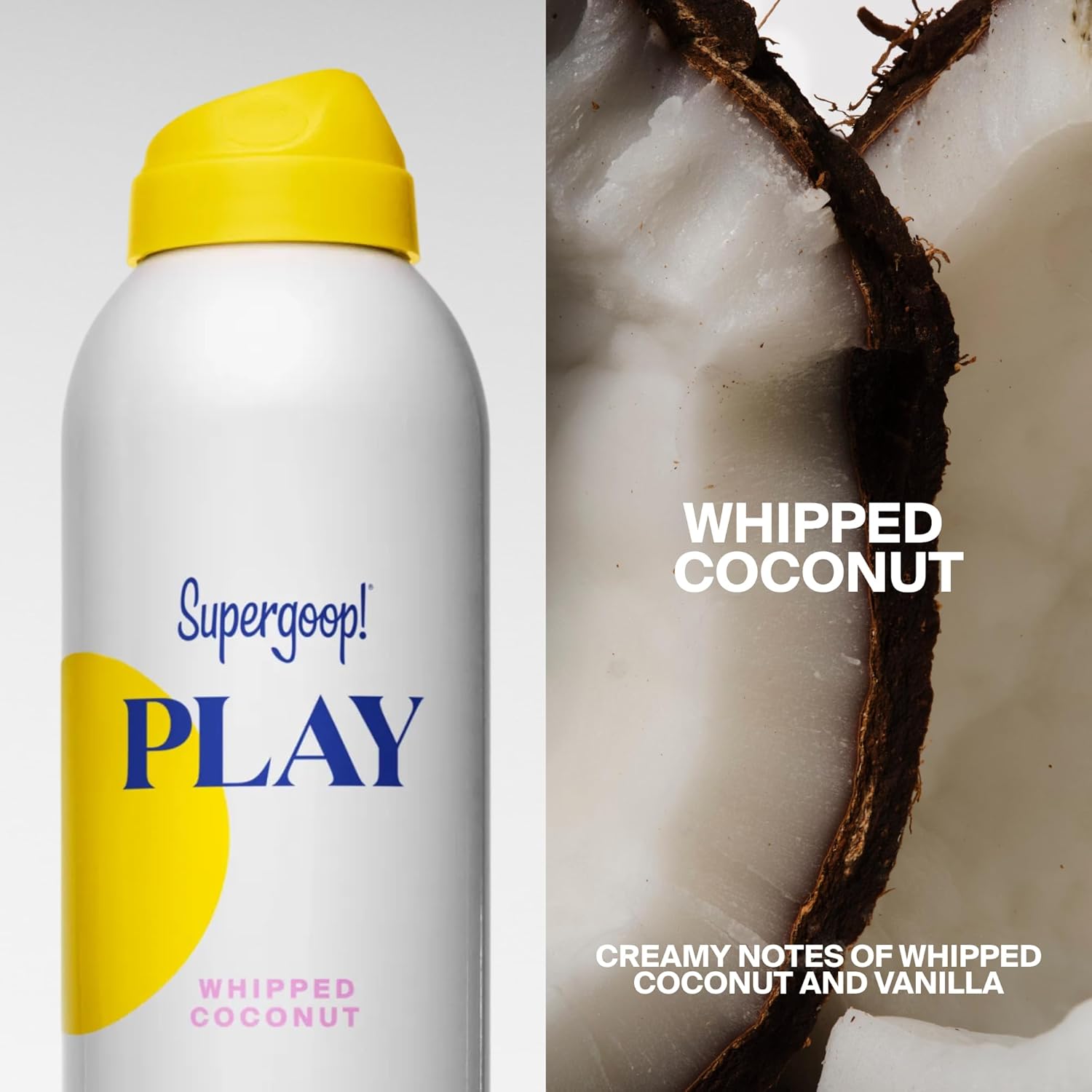 Supergoop! PLAY Antioxidant Body Mist Vitamin C -SPF 50 PA++++ Broad Spectrum Sunscreen - Body Spray - Great for Active Days