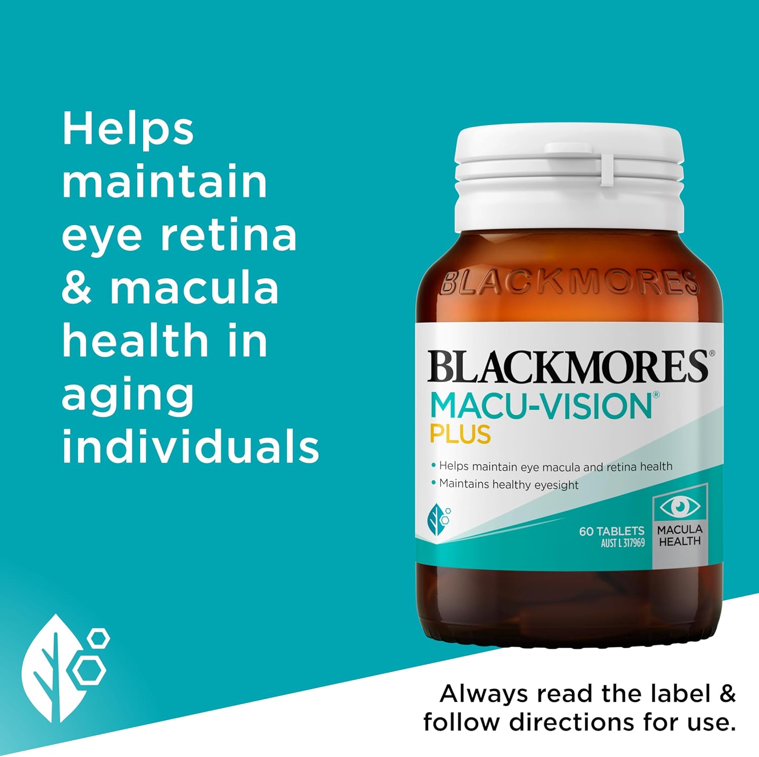 Blackmores Macu-Vision Plus X 60 Tablets