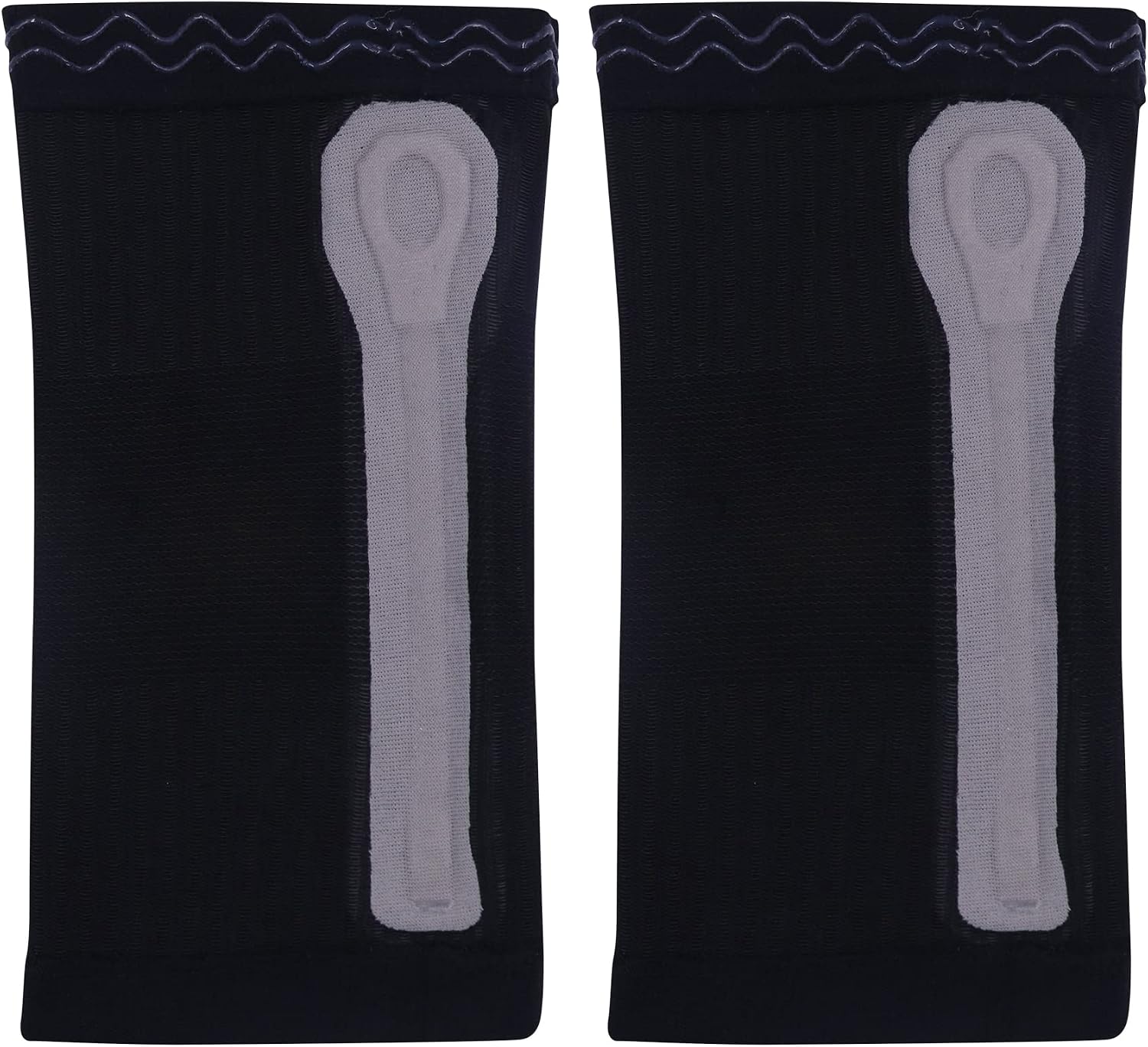JUMISEE (One Pair Cotton Knee Sleeves for Knee Support, Circulation Improvement & Pain Relief Compression Knee Brace