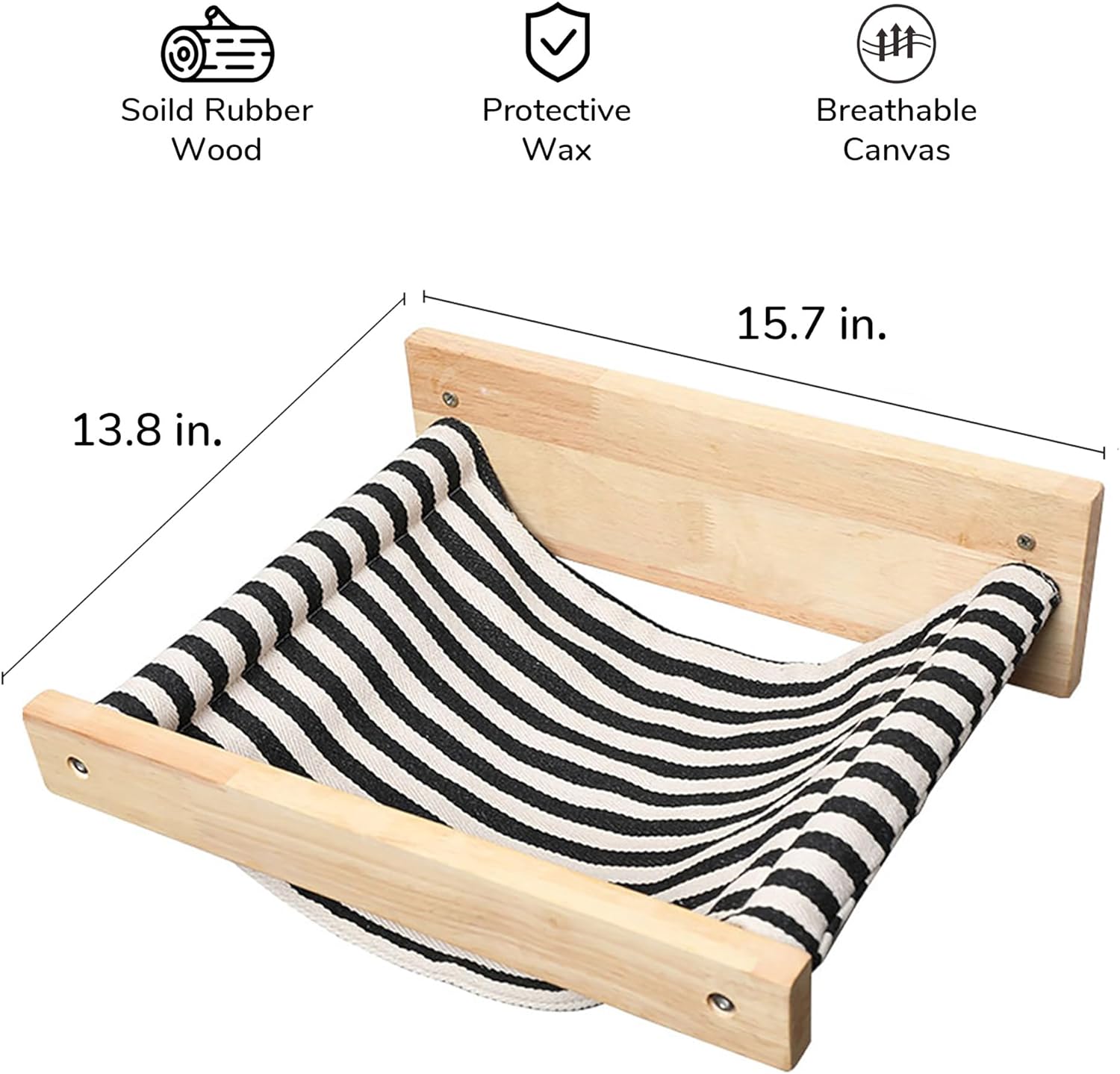 FUKUMARU Hammock Wall Mounted Cat Beds and Perches