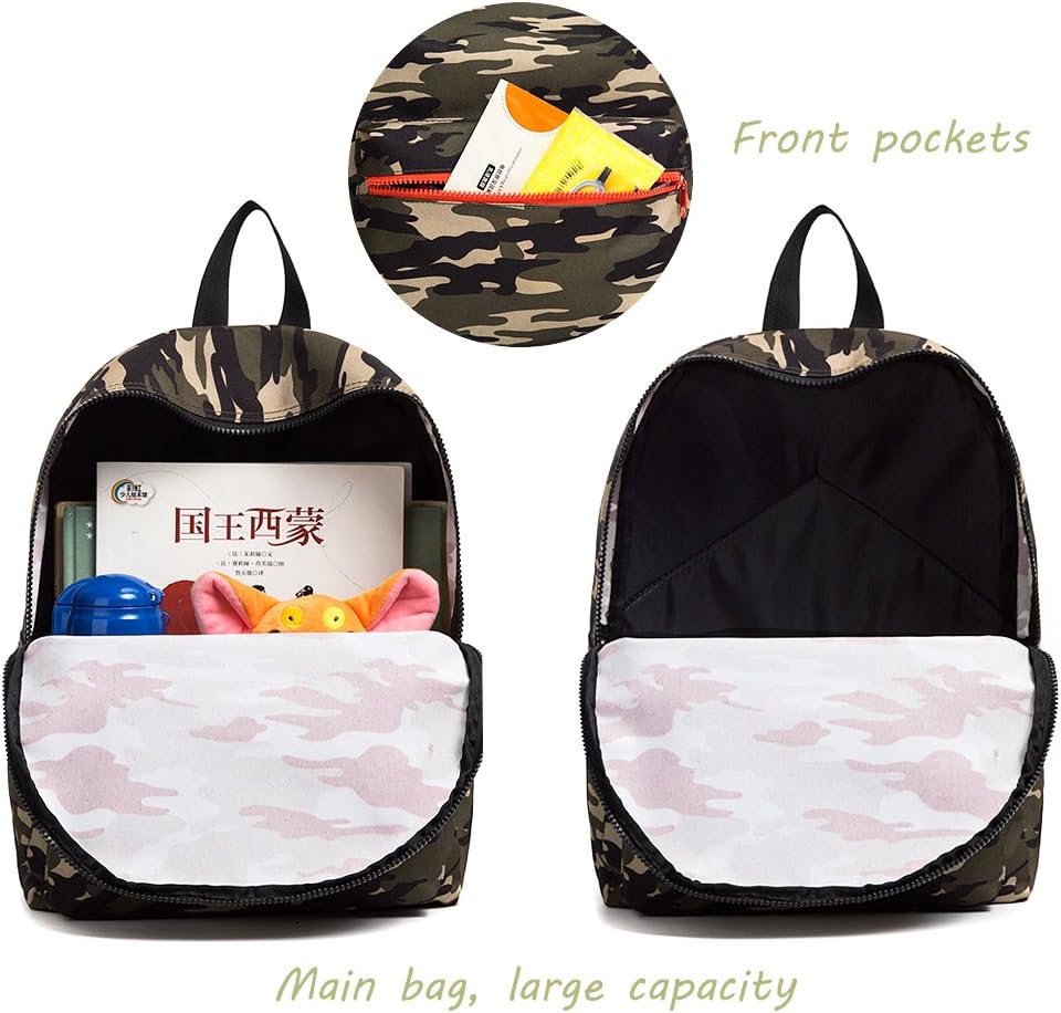 CAIWEI US Army Camo Children's backpack (Camo1)
