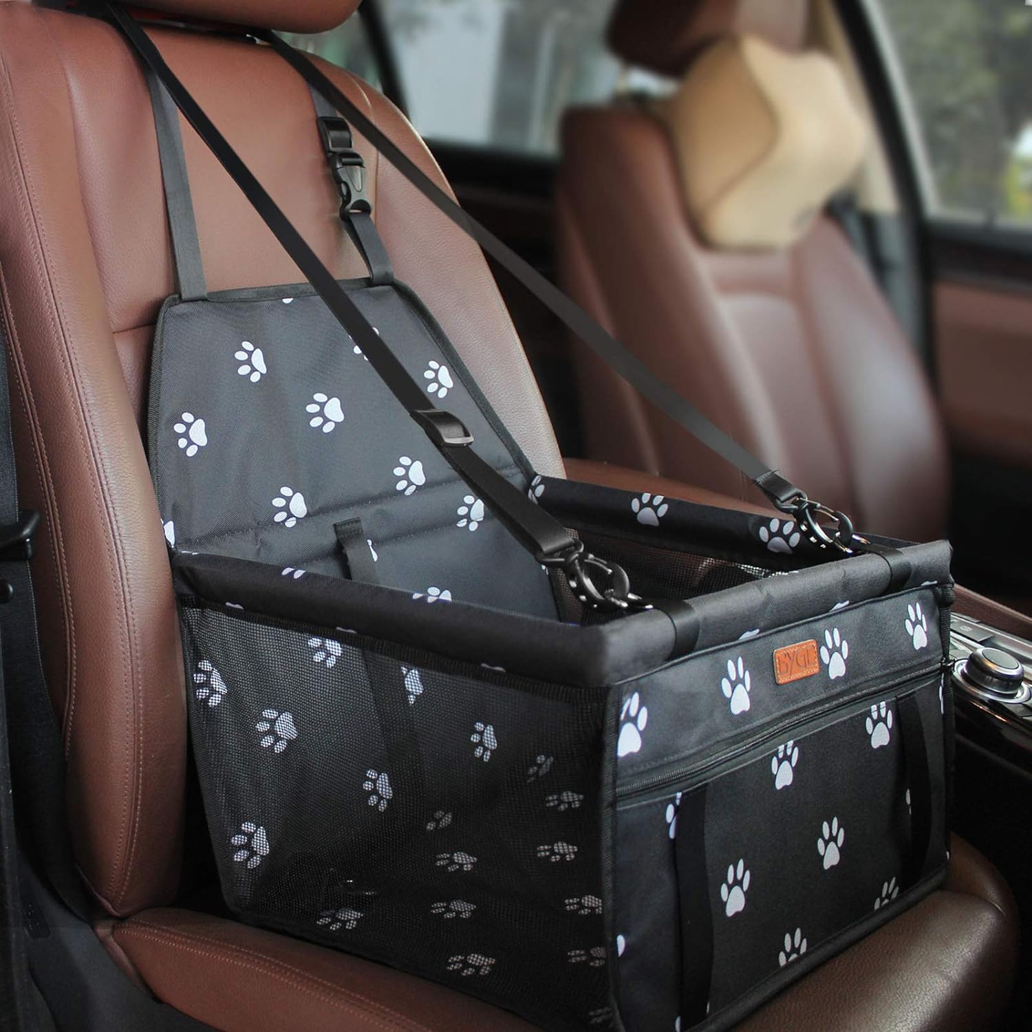 BYGD Portable Pet Dog Booster Seat for Small and Medium Pets