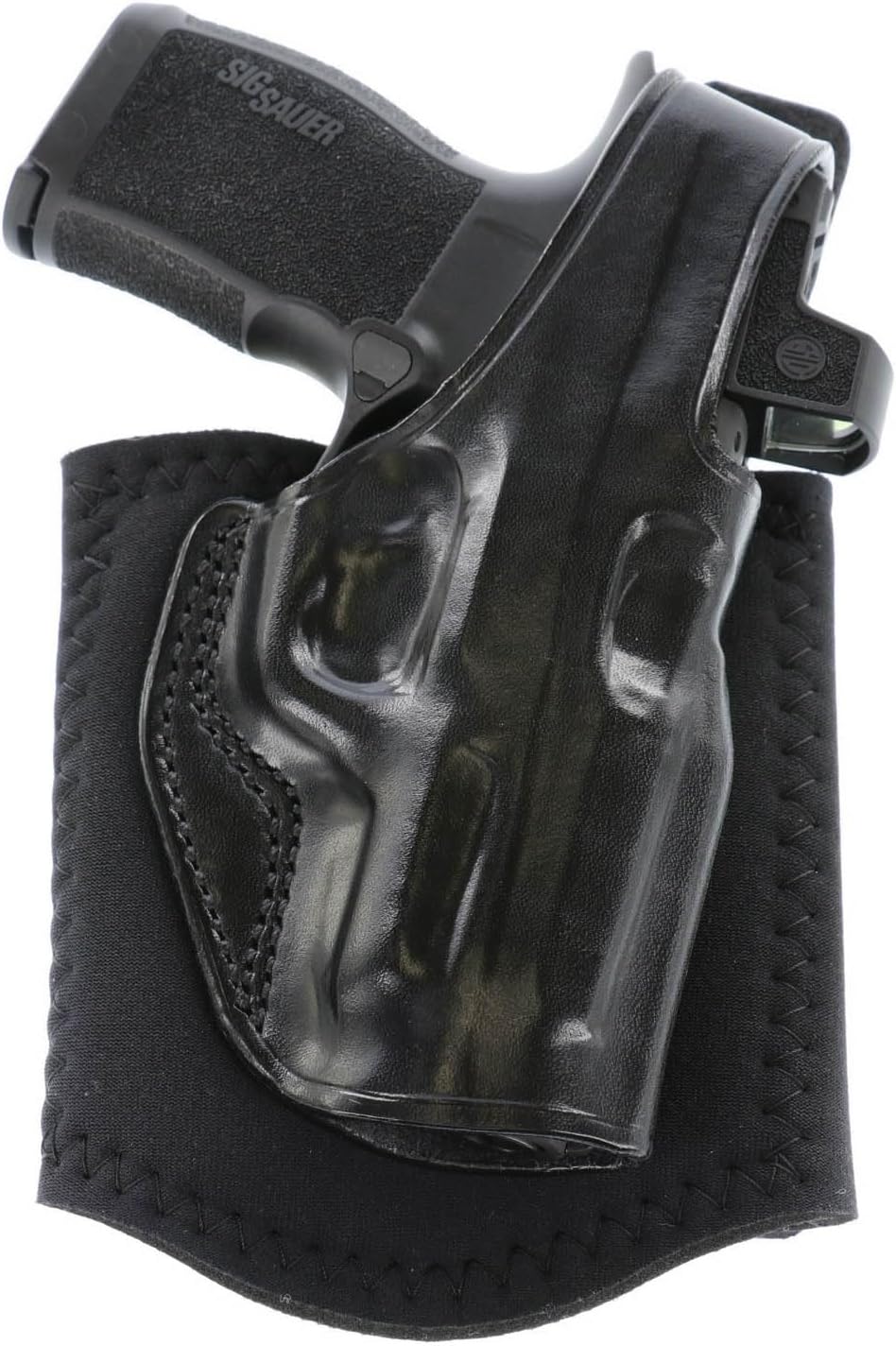 Galco Ankle Glove Leather Holster - Right Hand, SIG Sauer 365XL, with or w/o Red Dot, Plain, AG870RB | w/o Red Dot, Plain, AG870RB