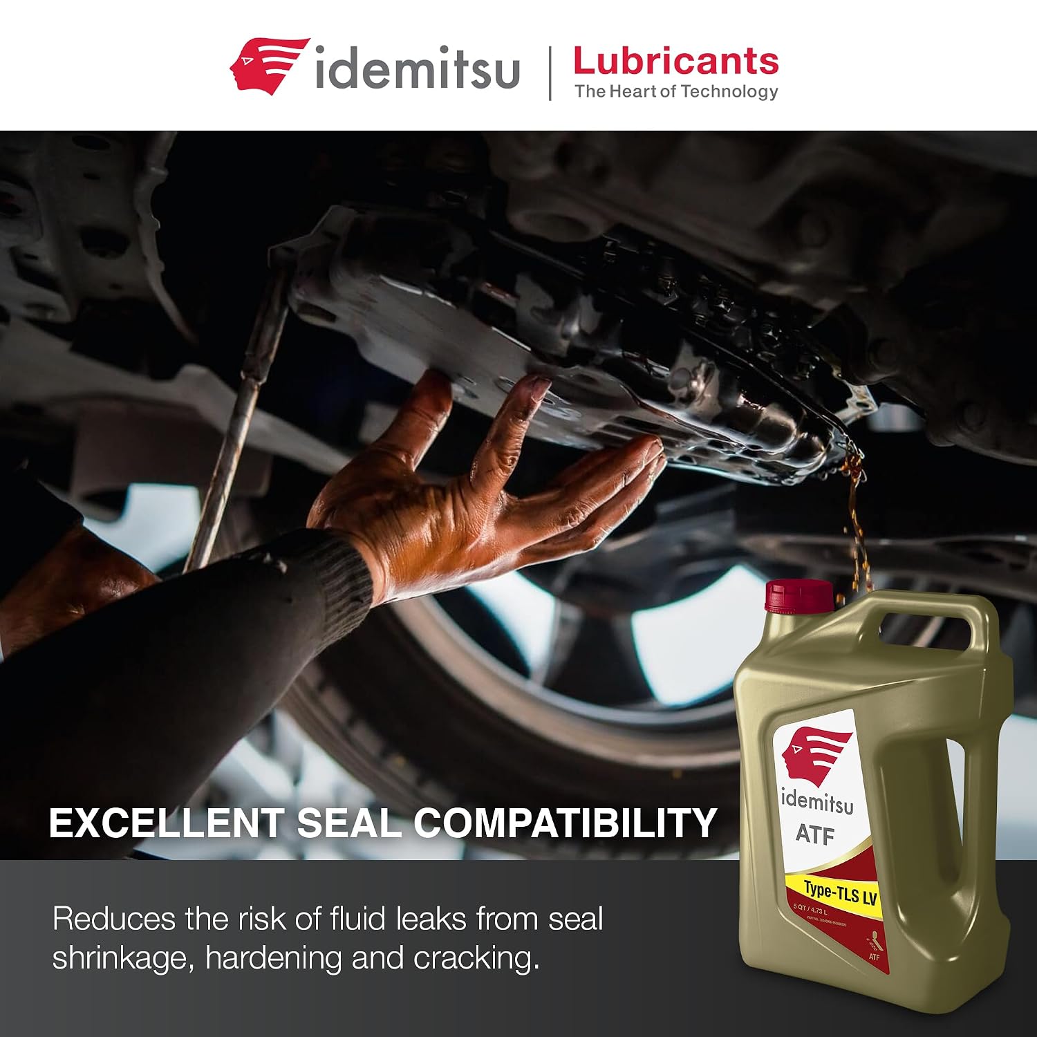 Idemitsu ATF Type TLS-LV (WS) Automatic Transmission Fluid for Toyota/Lexus/Scion - 1 Quart