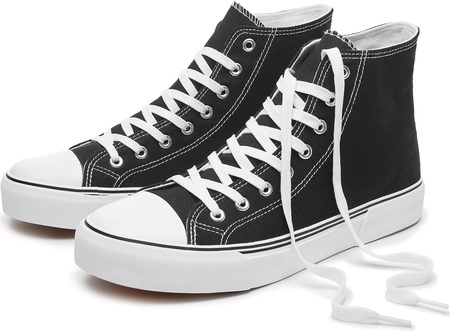hash bubbie High Top Canvas Sneakers Fashion Walking Shoes