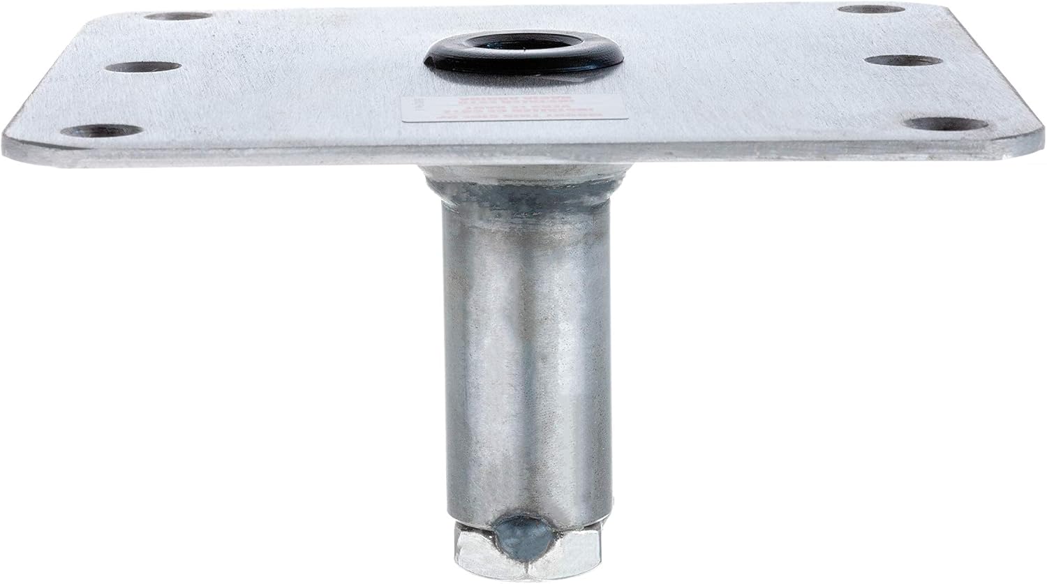 Swivl-Eze attwood SP-67739 Swivl-Eze Lock'N-Pin Stainless Steel 7-Inch x 7-Inch Non Threaded Boat Seat Pedestal Base | Non-threaded for 3/4 in pin socket, needs 2-3/4 in mounting hole, satin finish, exceeds ABYC standards, Type B rating