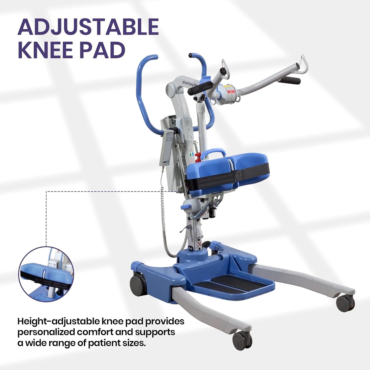 Joerns Hoyer Journey Sit to Stand Electric Power Patient Lift | Ultra Compact