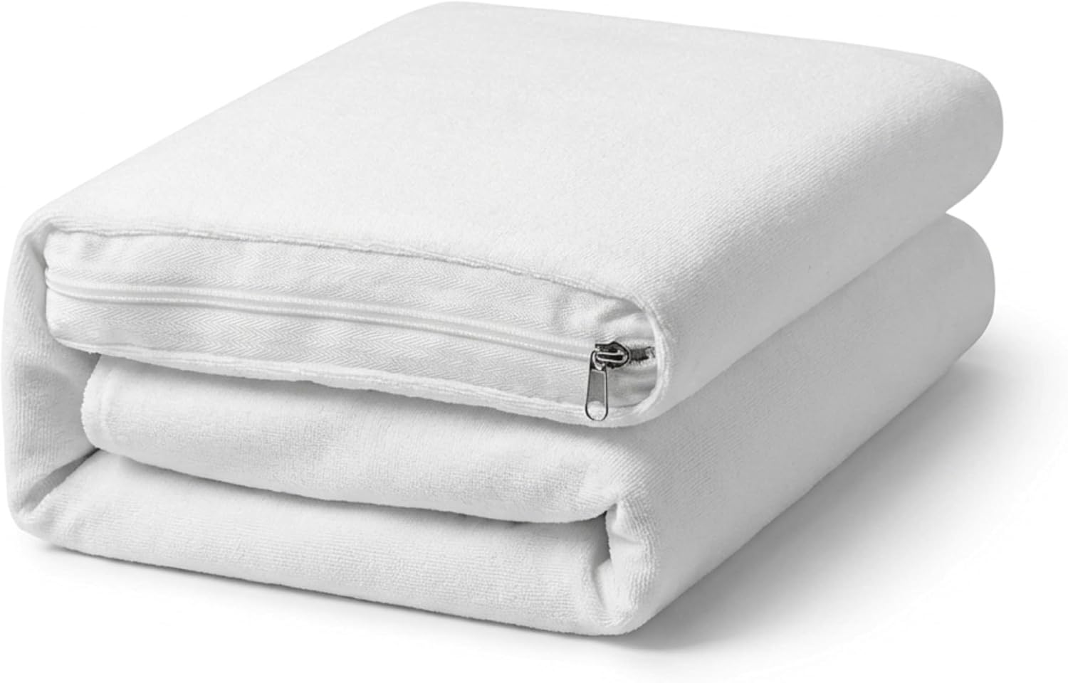Zippered Waterproof Mattress Encasements - Hypoallergenic Mattress Protector Cover with Soft Cotton Terry Fabric Top - King Size 76' x 80'