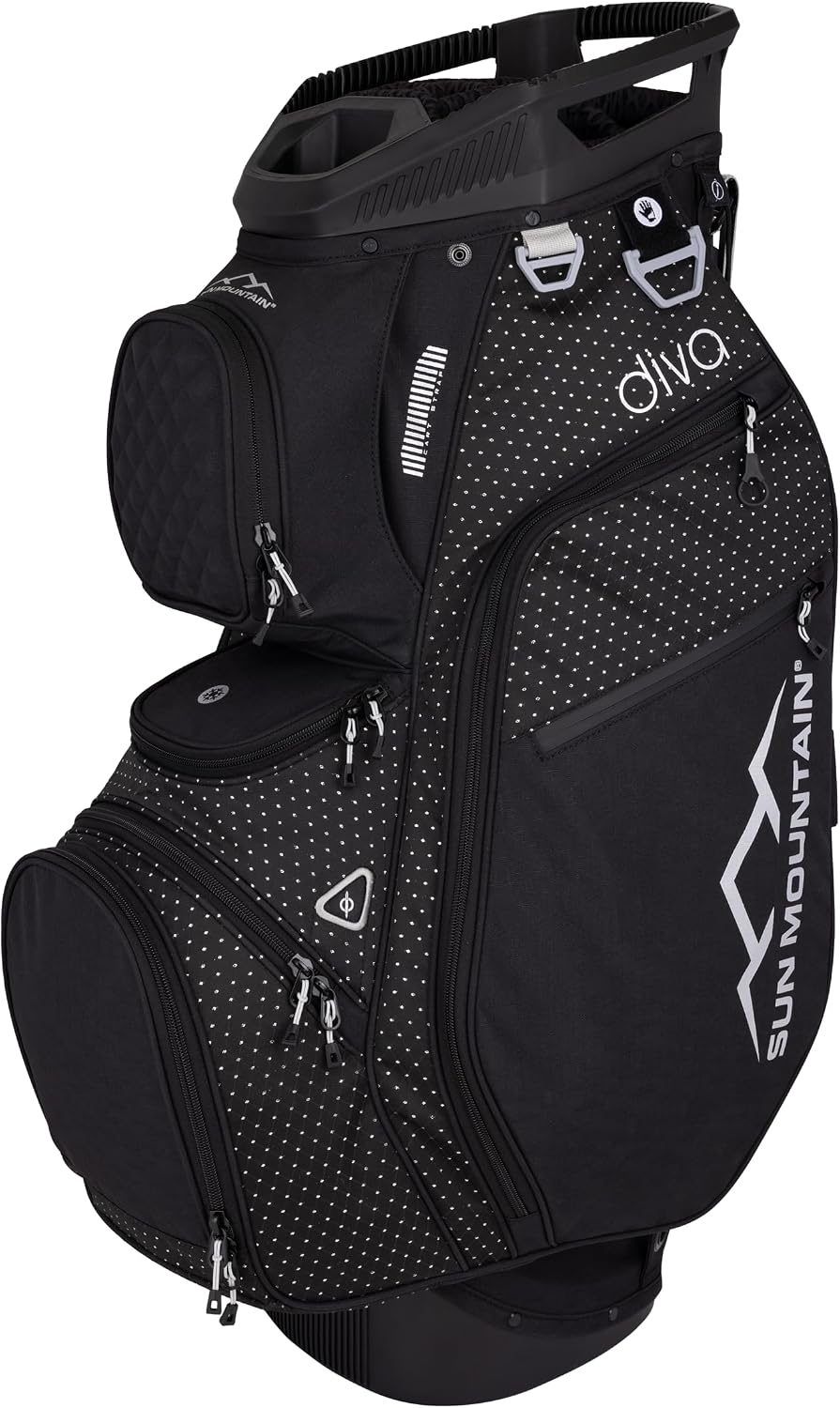 Sun Mountain Women's Diva Lightweight Cart Golf Bag, 14-Way Top, 2025 Model
