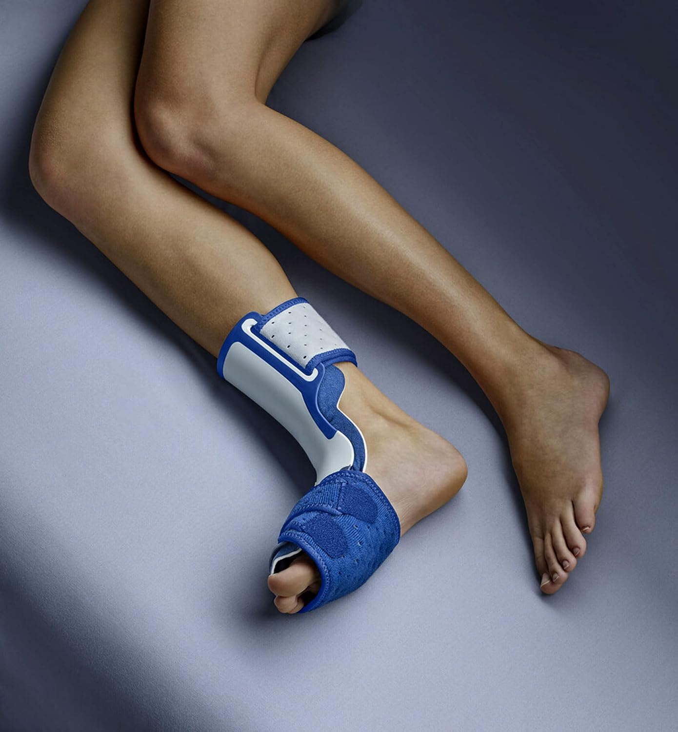 ACE Plantar Fasciitis Sleep Support, Helps Relieve Symptoms of Plantar Fasciitis, One Size Fits Most, Blue