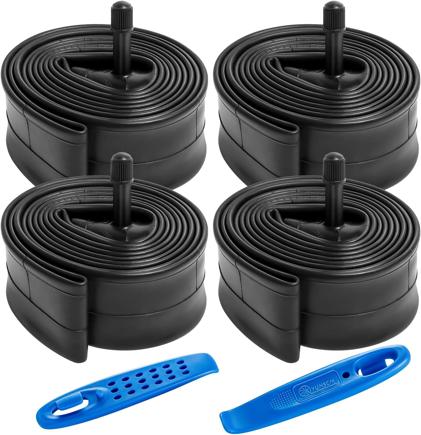 YUNSCM 27.5 Bike Inner Tubes 27.5 x 1.75/1.95/2.0/2.10/2.125 Schrader Valve