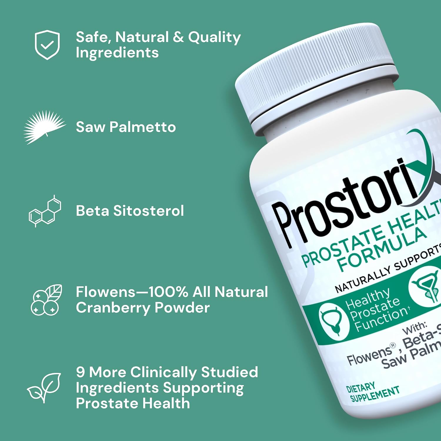 – Prostate Supplement for Men- Natural Prostate Formula Helps Reduce Frequent Urination & Promote Overall Prostate Health – Saw Palmetto
