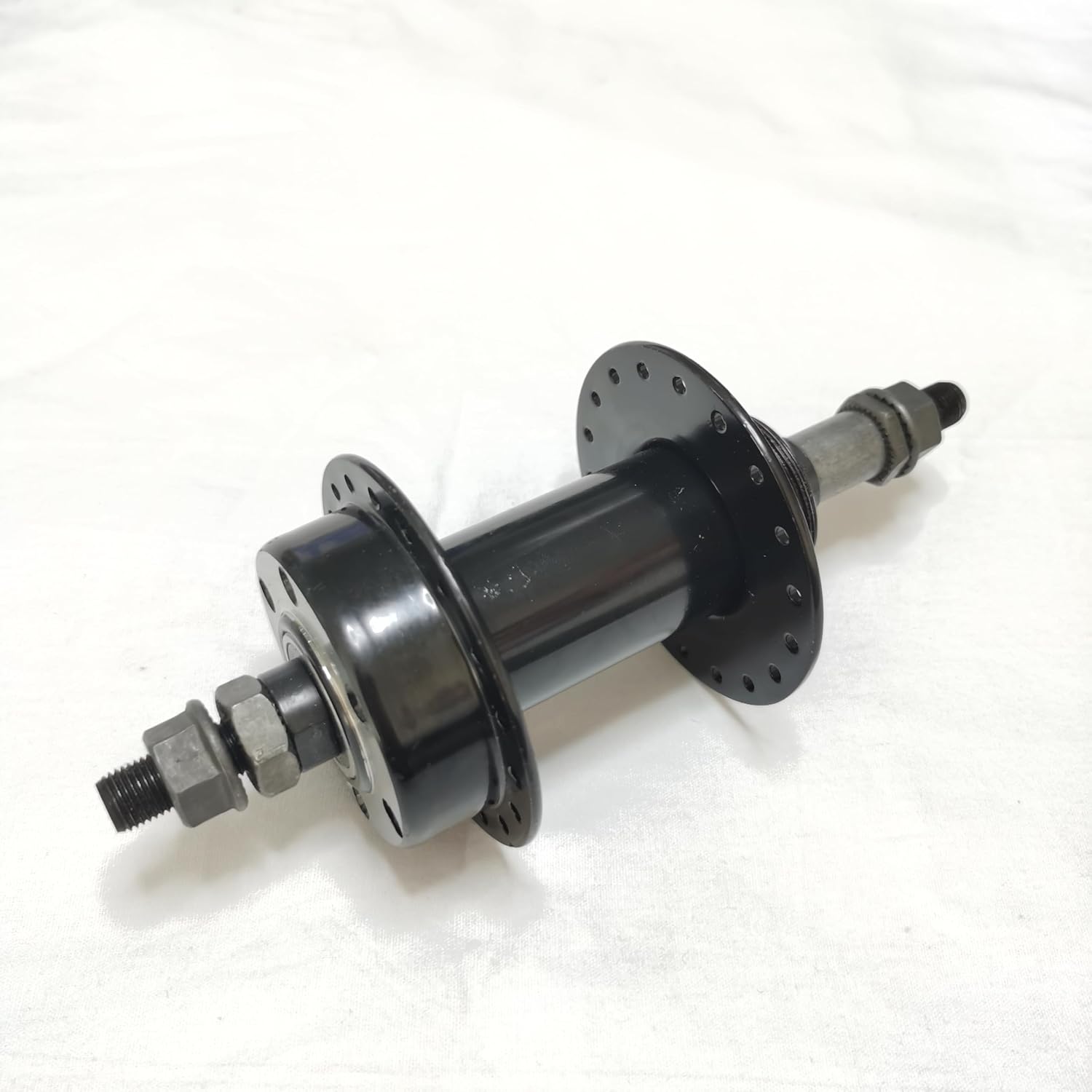 Bicycle Rear Hub Assembly 36 Holes, Disc Brake, Rear Width 135mm, Bicycle Wheel Part Rear Bike Hub (Black)