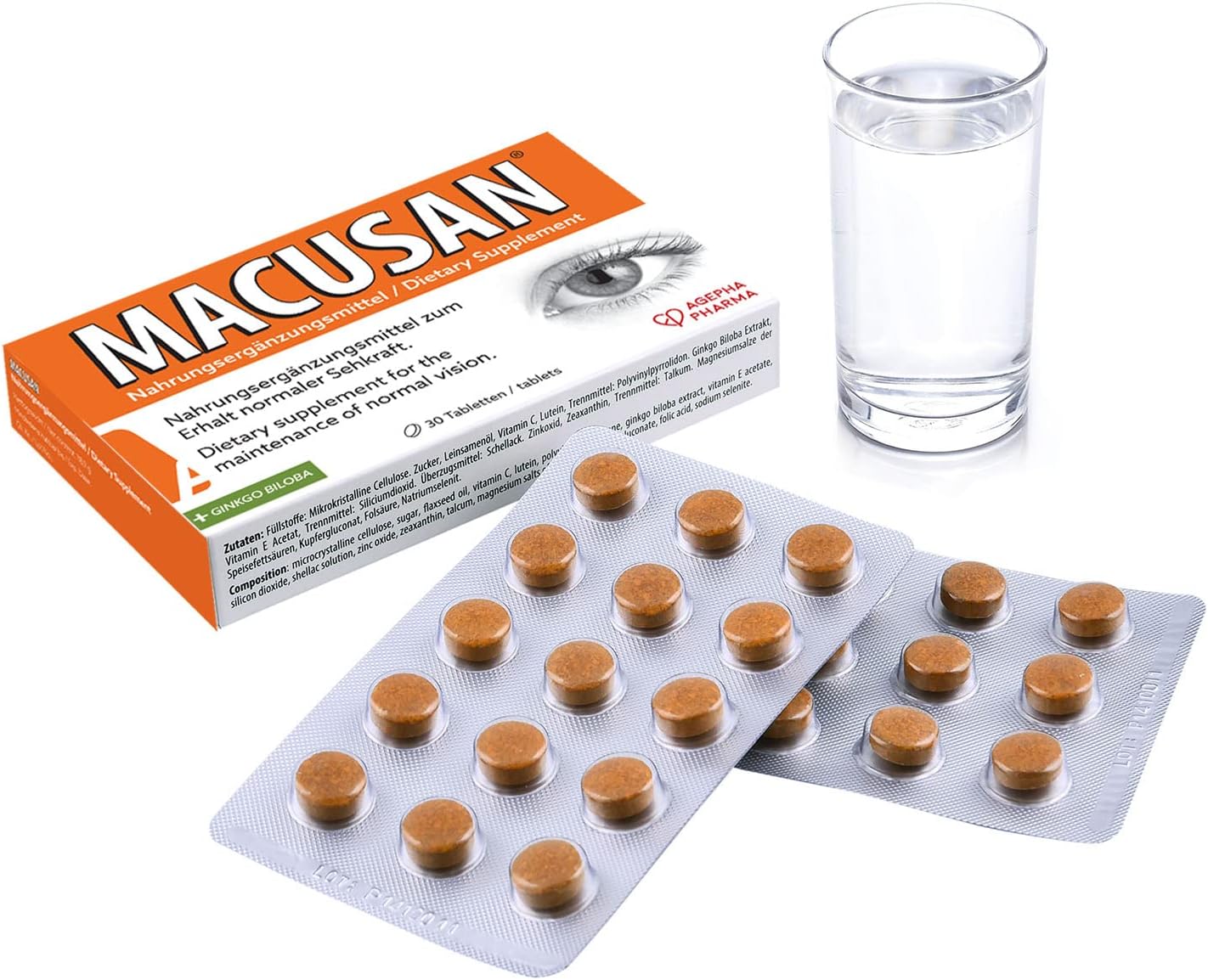 Dry Eye Tablets for Age-Related Eye Health Problems | Eye Vitamin & Mineral Supplement with Lutein, Zeaxanthin