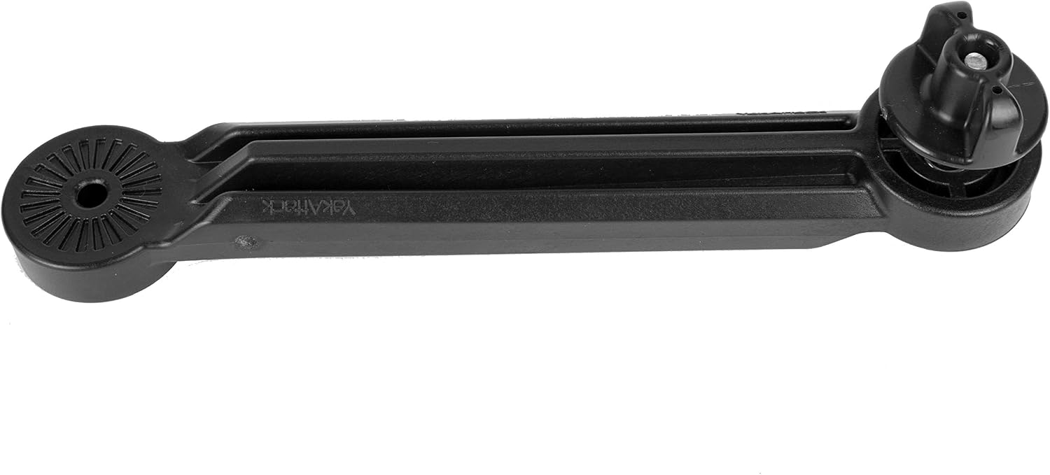 YakAttack 8" Extension Arm for LockNLoad Accessories - Includes Hardware | Rod Holder & Fish Finder Riser | Track Mount Compatible | Made in USA
