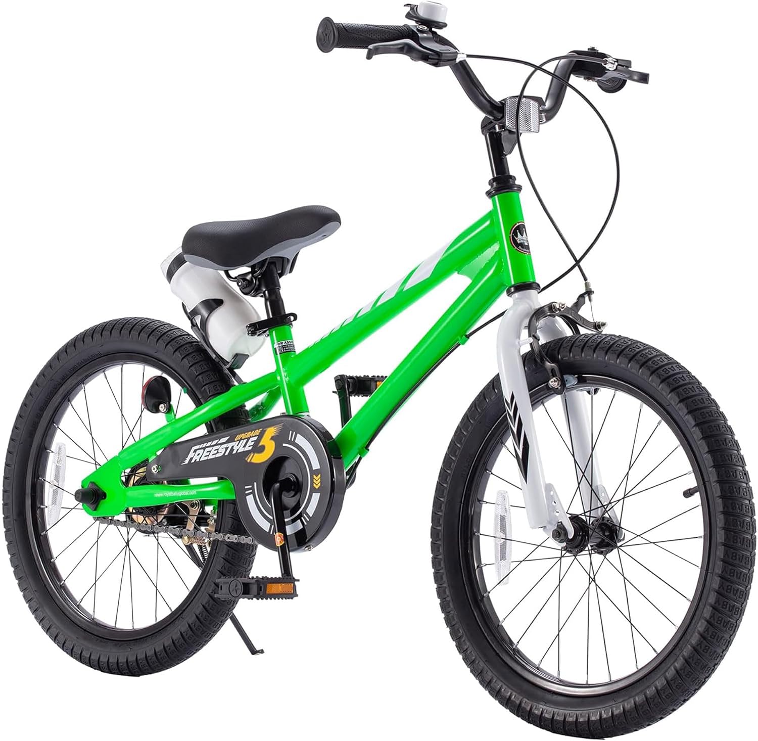 RoyalBaby Freestyle Kids Bike 12 14 16 18 20 Inch Bicycle for Boys Girls Ages 3-10 Years, Multiple Color Options