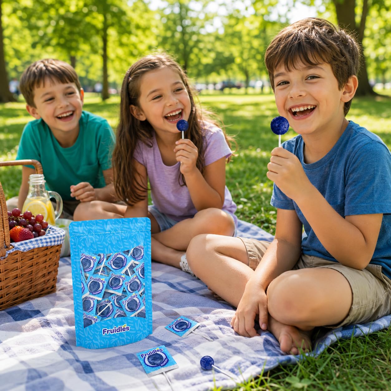 20-Count Grape Lollipops Candy Suckers for Kids, Perfect for Gifting, Parties, Events,10 Gram Lollipops