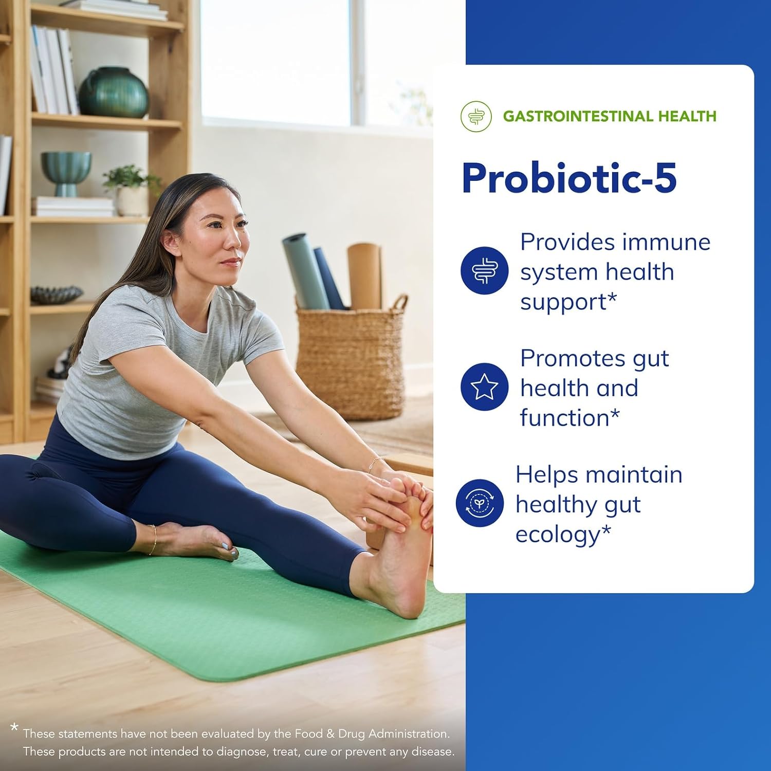 Pure Encapsulations Probiotic-5, 60 Capsules | Dairy and Soy Free Probiotic Blend to Support Immune and Gastrointestinal Health*