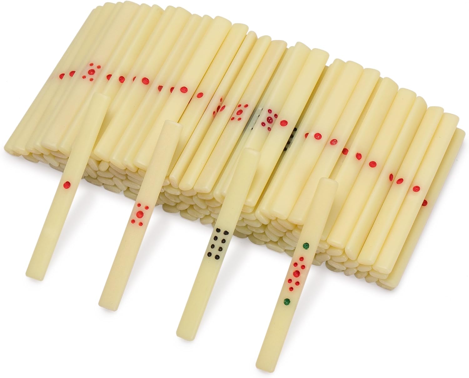 Yellow Mountain Imports Chinese Mahjong Scoring/Betting Sticks (Ivory) - Set of 120