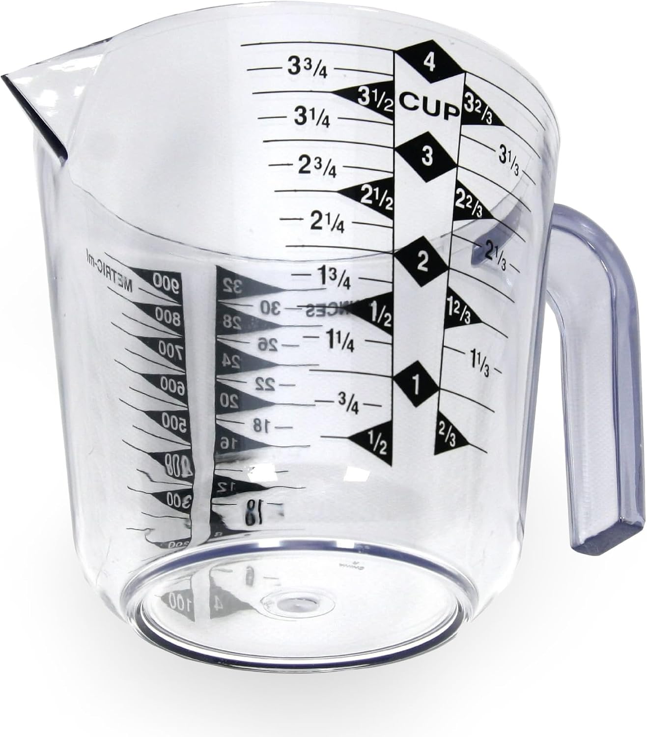 Chef Craft Select Plastic Measuring Cup, 2 Cup, Clear