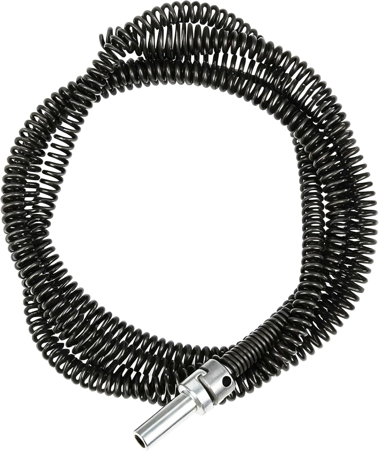 Amonk 10mm Drill Snake for Plumbing Drain Auger Cable with Adapter, 9.84Ft/3M | Heavy-Duty, Flexible&Reusable, Drain Clog Remover for Bathroom