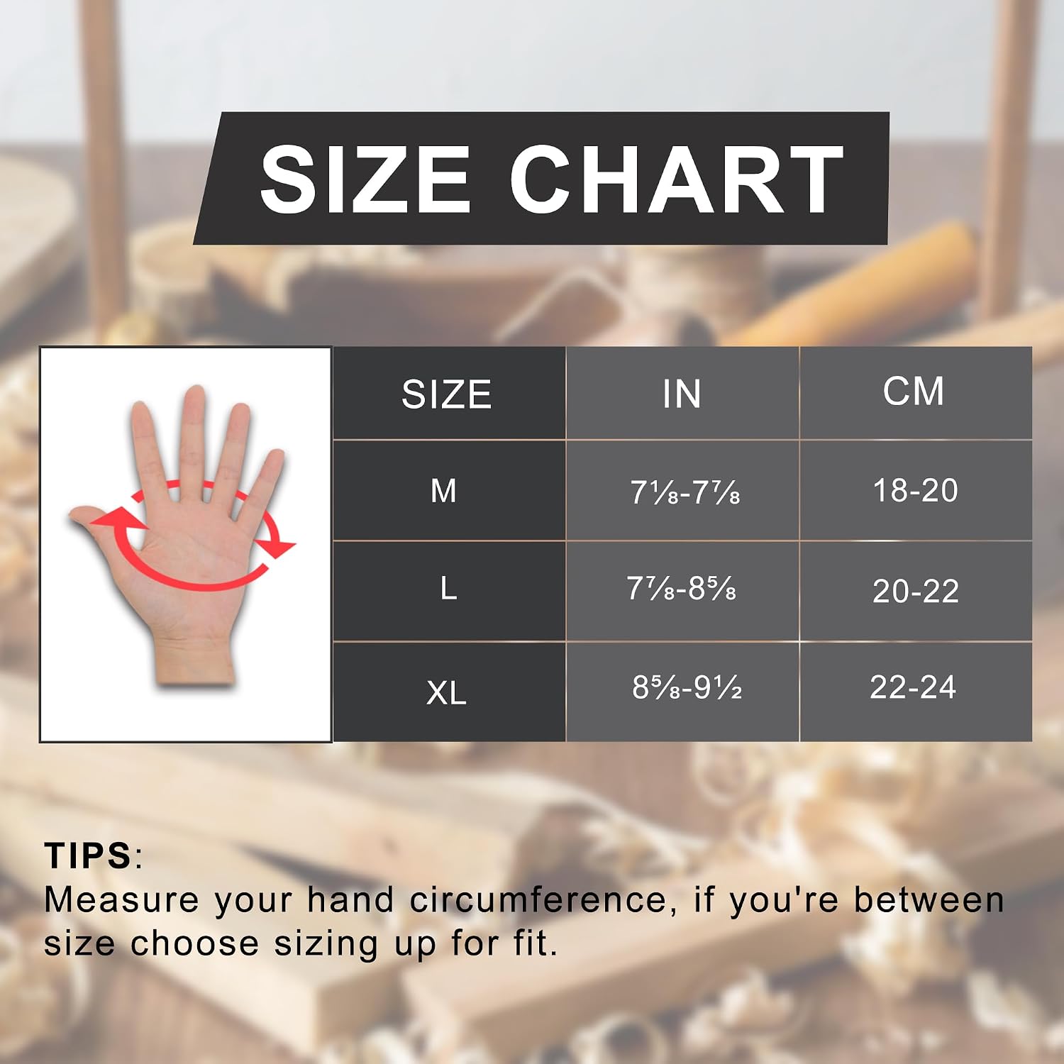 HANDLANDY Framer Work Gloves Open-Finger Carpenters Gloves, Fingerless Gaming Gloves for Tactical Shooting, Airsoft, Hunting, Police Work and Hiking L