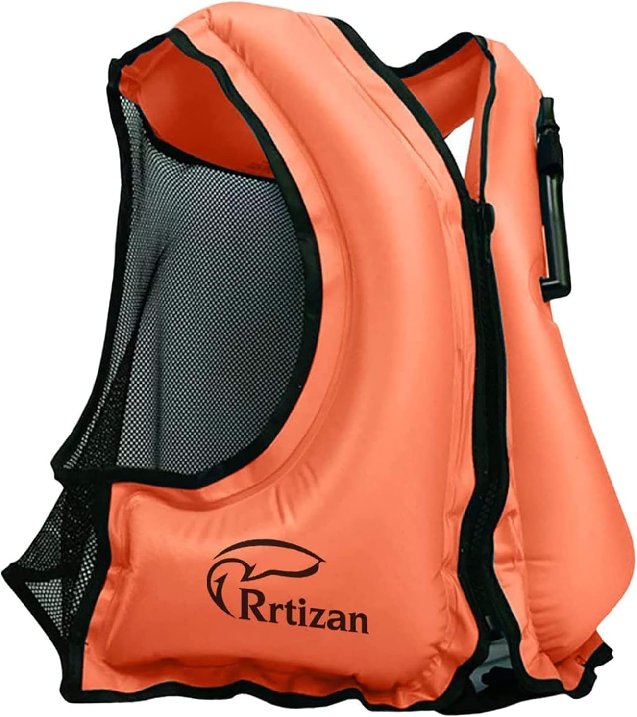 Rrtizan Inflatable Snorkel Vest for Adult, Travel Snorkeling Vest for Swimming, Snorkeling, Paddleboarding, Swim Vest Adult Suitable for 90-220lbs