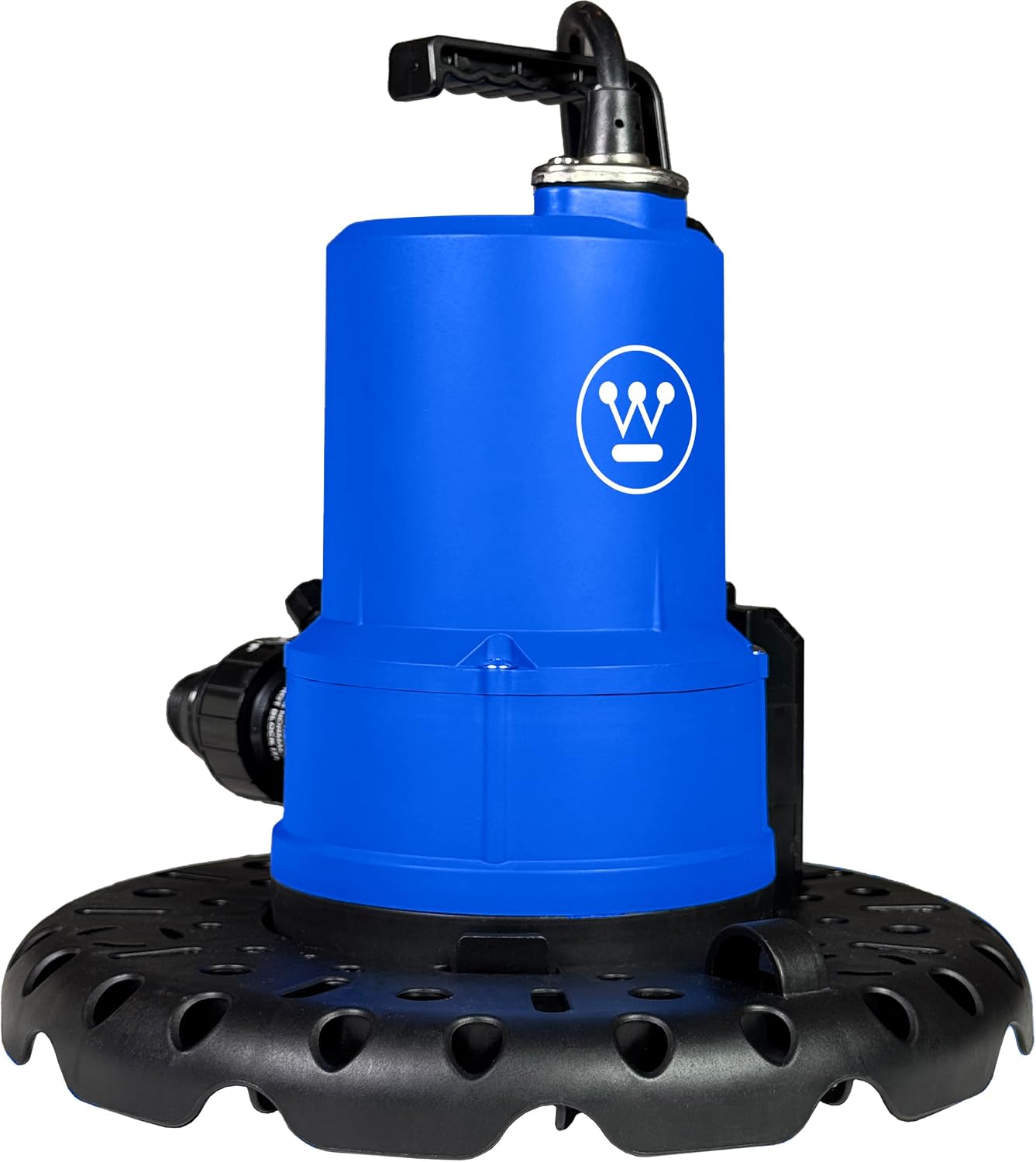 Westinghouse - 1/4 HP Pool Cover Pump, Automatic Submersible Pump with 25ft Power Cord, 1800 GPH Water Removal for Pool, Hot Tubs