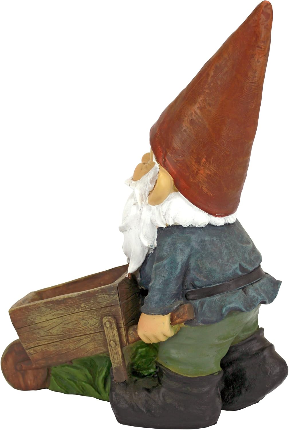 Design Toscano Garden Gnome Statue - Digger The Gnome - Outdoor Garden Gnomes - Funny Lawn Gnome Statues