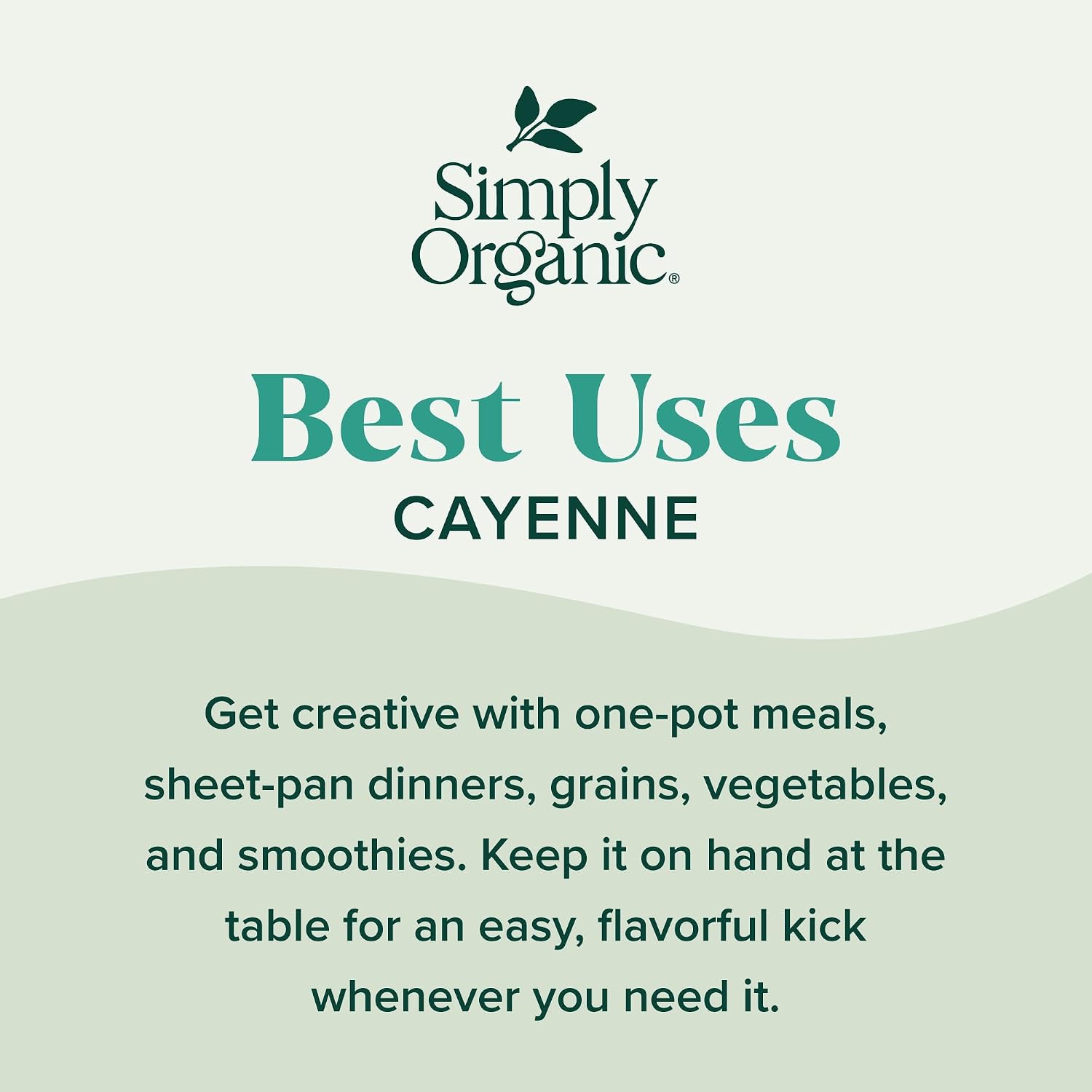 Simply Organic Cayenne Pepper, 2.89 Ounce | Pure, Organic Cayenne Peppers, No GMO's, Kosher Certified
