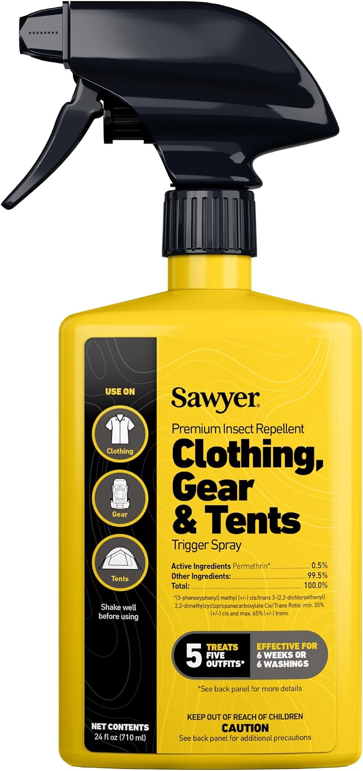 Sawyer Products Premium Permethrin Insect Repellent for Clothing, Gear & Tents