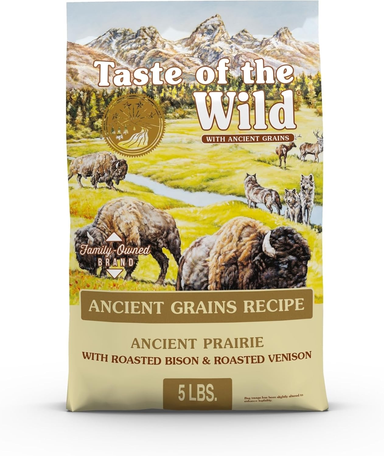 Taste of the Wild Ancient Stream Dry Dog Food, Smoke-Flavored Salmon, 5lb