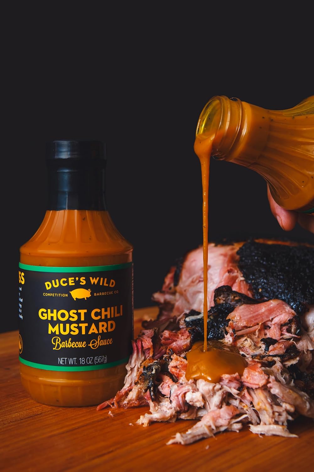 Duce’s Wild Barbecue Alabama White Gold Mayo-Based White Sauce - 18 oz.