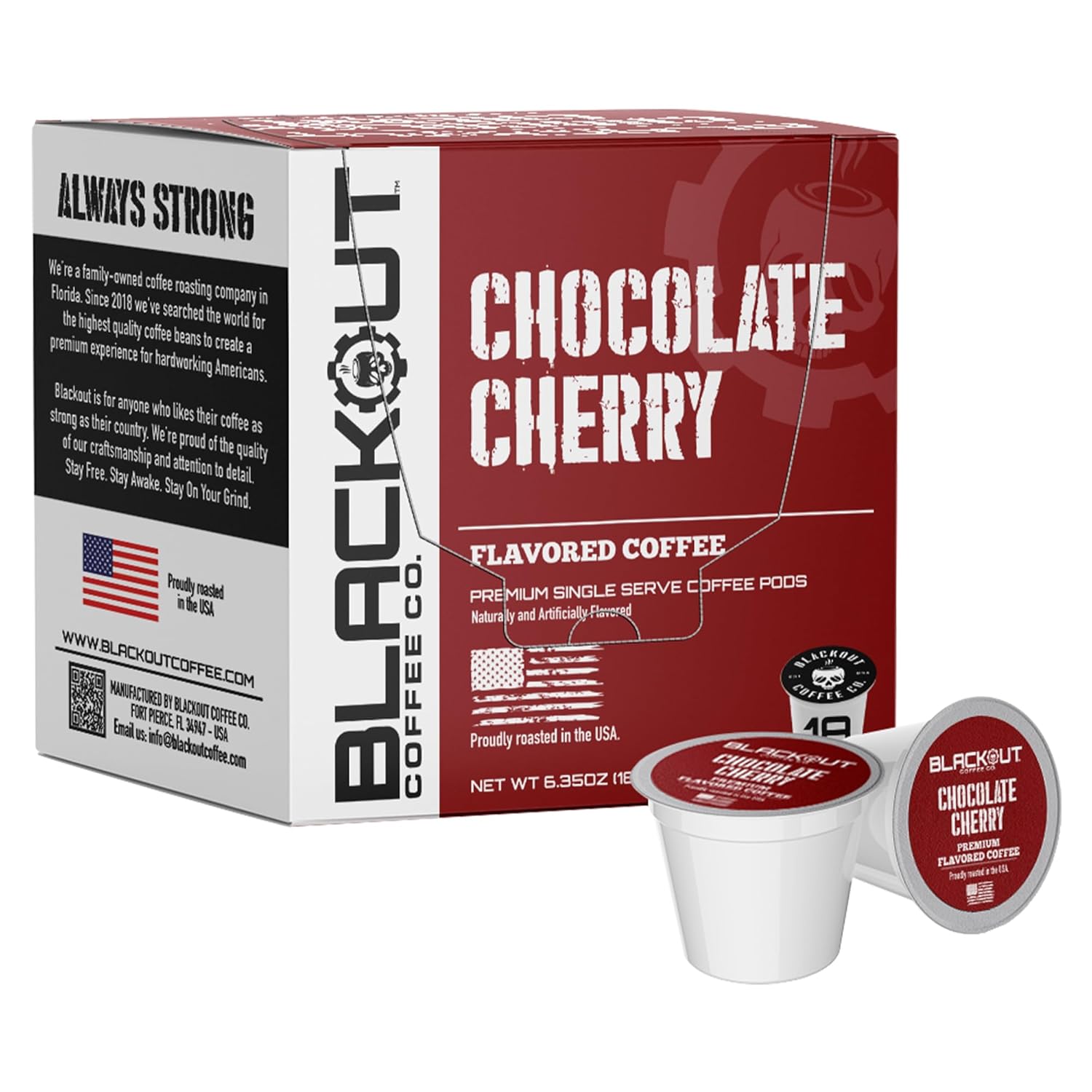 Blackout Coffee Blueberry Crumble Ground Coffee, Medium Roast, 12 oz