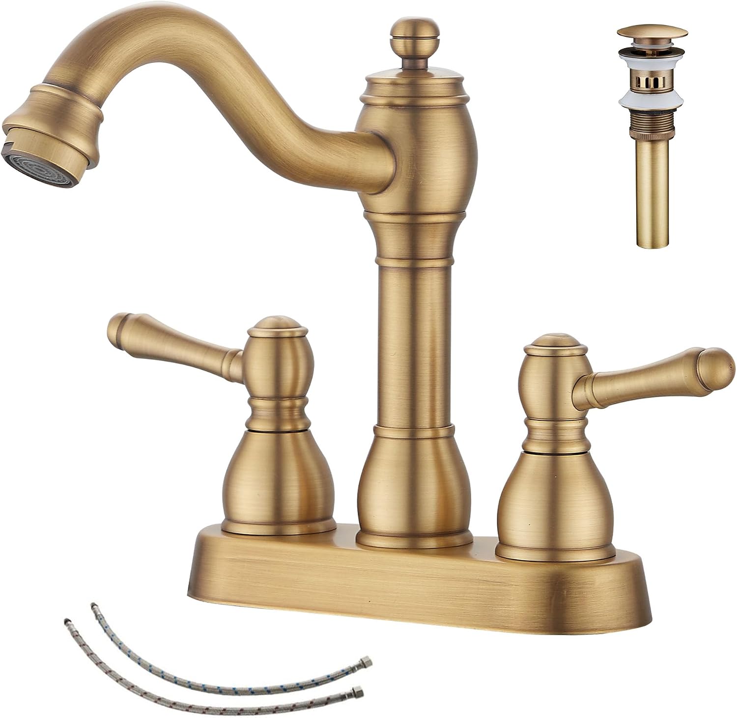 Oil Rubbed Bronze Bathroom Faucet Single Handle One Hole