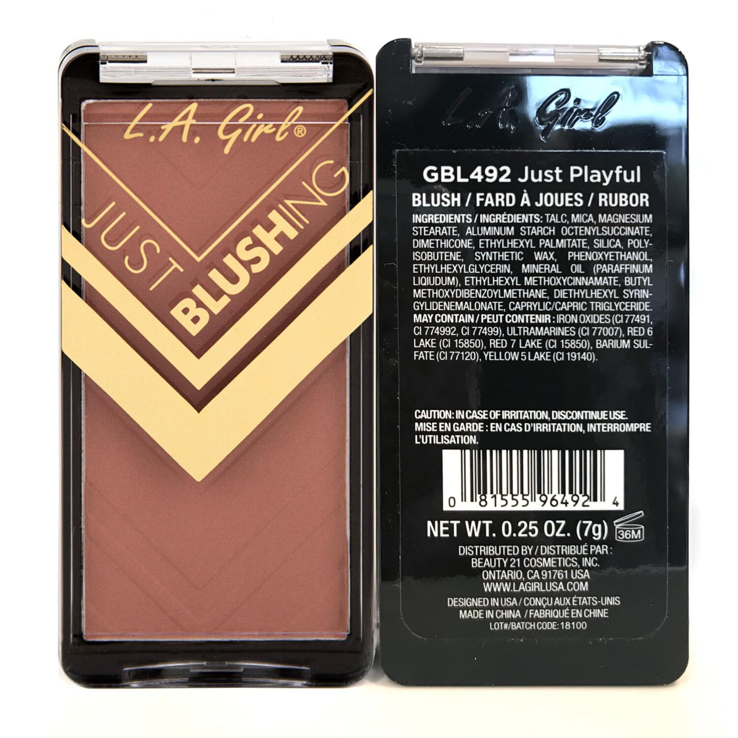 L.A. Girl Just Blushing, Just Because GBL481