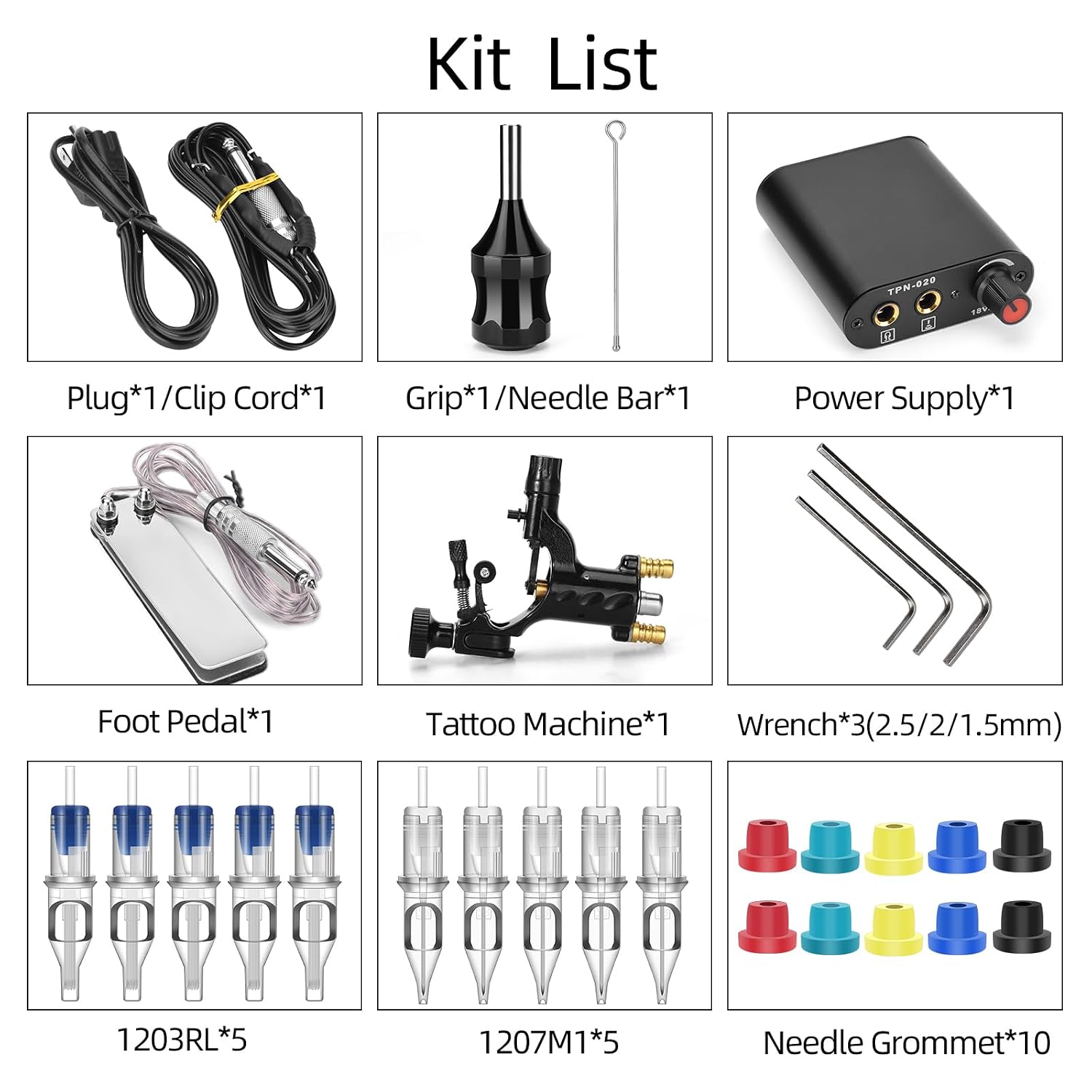 Rotary Tattoo Machine Kit