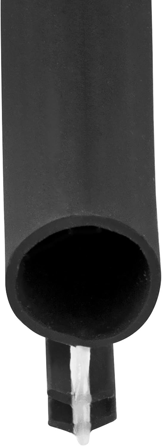 Window Weatherstrip Seal 5/16" Bulb Bubble Kerf Mount 4 Colors & 6 Length Options (500', White)