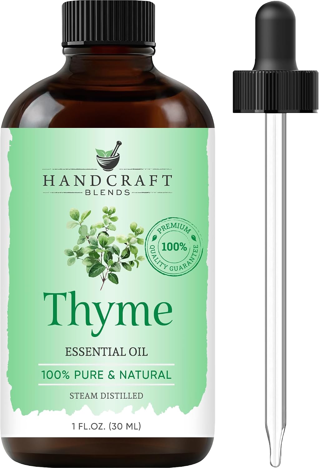 Handcraft Blends Peppermint Essential Oil – Huge 4 Fl Oz – 100% Pure and Natural – Premium Grade Essential Oil for Diffuser and Aromatherapy, Skin, Massage, Candle and Soap Making Fragrance