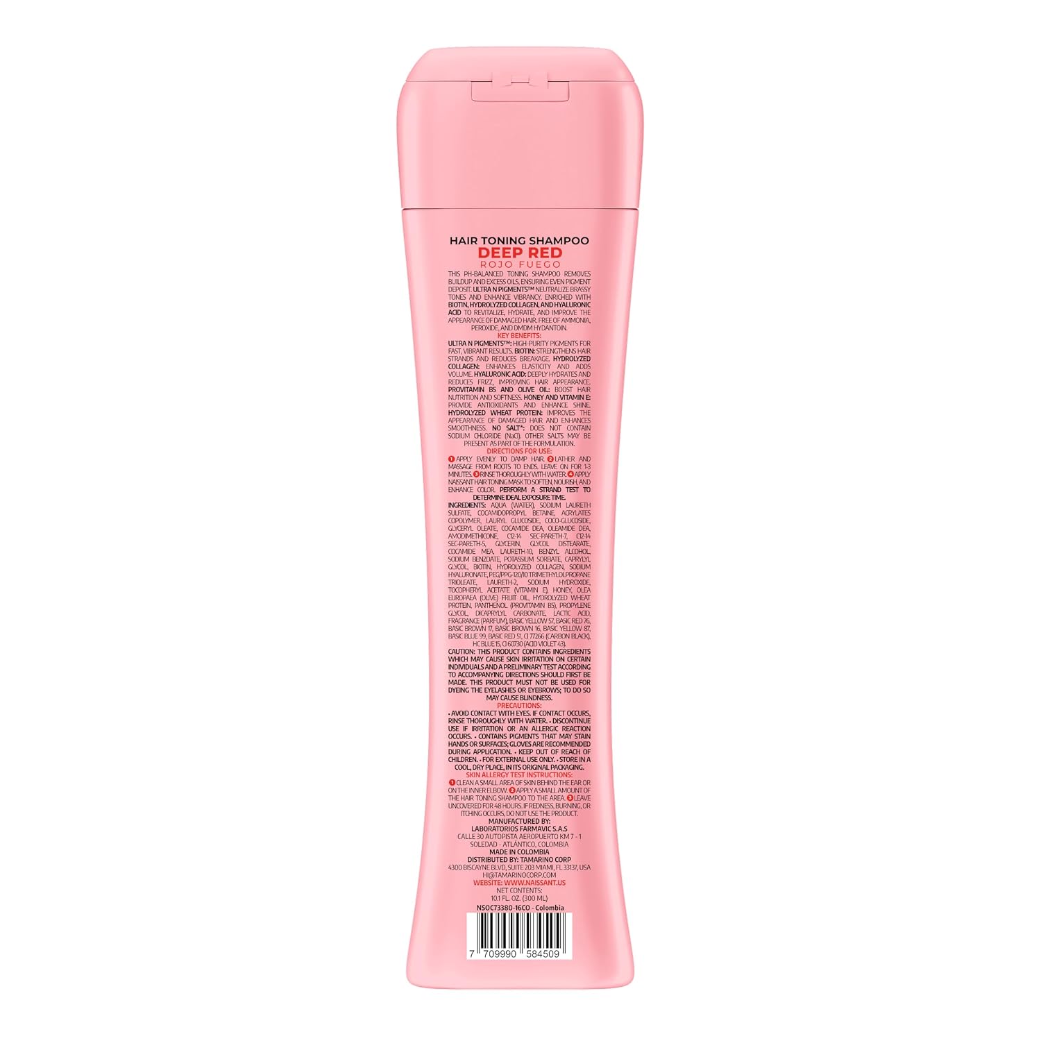 Naissant Silver Ash Blonde Hair Blue Toning Shampoo | Ultra High-Purity Blue Pigments | Neutralizes Orange &Brassy Tones | Hyaluronic Acid, Collagen &Biotin |Paraben, Ammonia &Sulfate Free |10.1 Fl Oz
