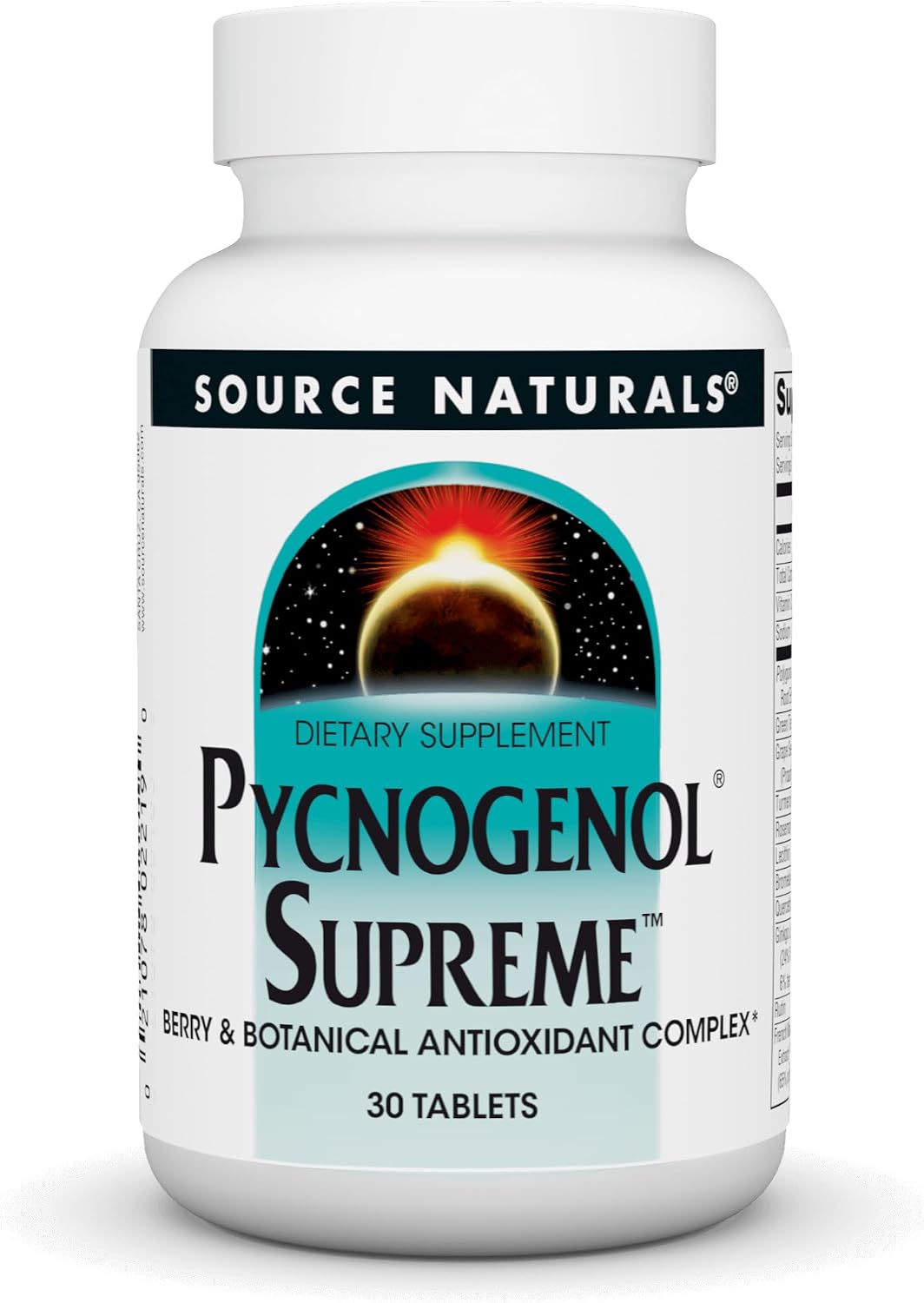 Source Naturals, Pycnogenol Supreme - 60 Tablets | Berry & Botanical Antioxidant Complex*